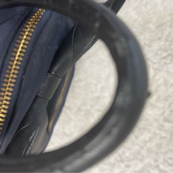 Karl Lagerfeld Navy Blue Nylon Backpack black synthetic straps & Bow main image 13